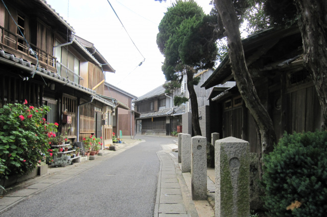 牛窓の町並み